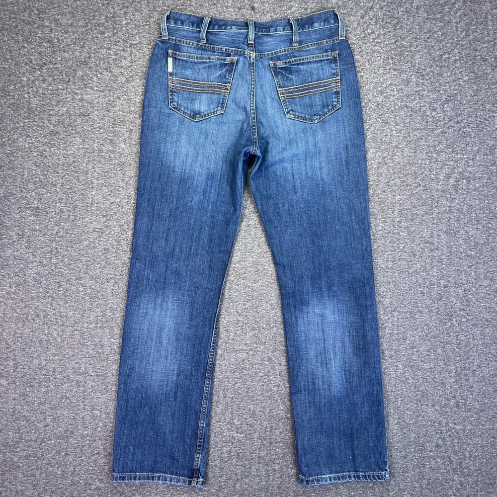 Cinch Jeans Men 32x31 Blue Straight Casual Western Cowboy Stretch Denim Rodeo - Picture 2 of 15